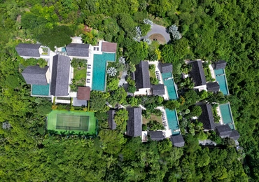 None Panacea Retreat - Residence Aerial View