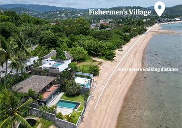 None Baan Fishermen Villa – bird eye view