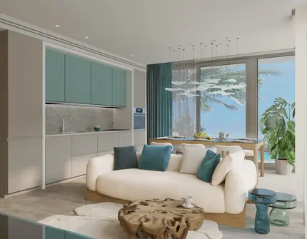 Lake Residences - living room