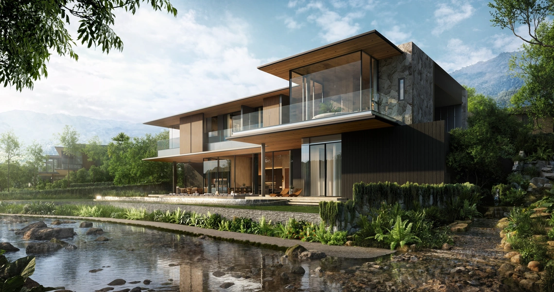 Anann Villas - exterior facade
