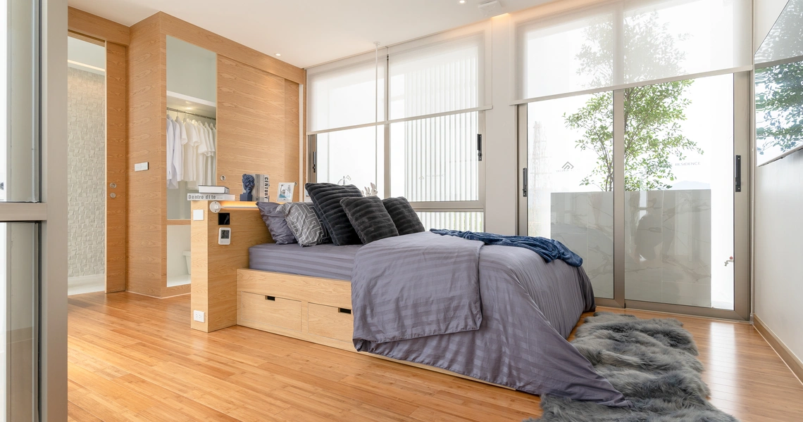 Luxury villas on Phuket The Residence Guest bedroom