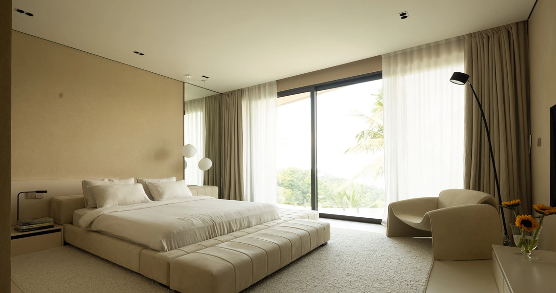 Villa KW2 bedroom with window