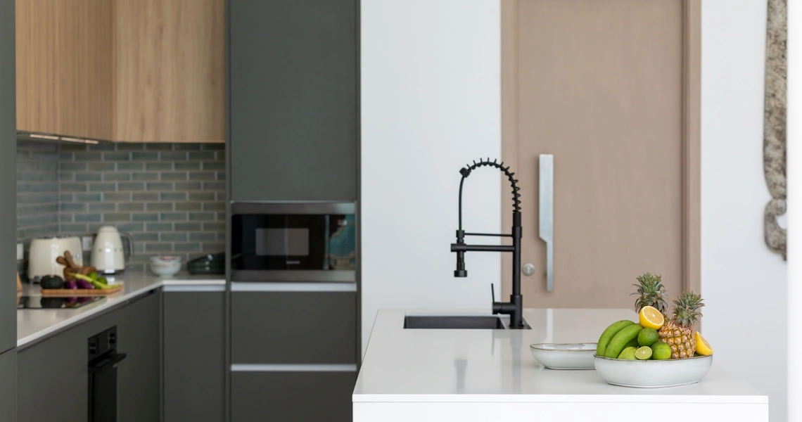 Pacific Palisade Samui luxury villa - kitchen sink