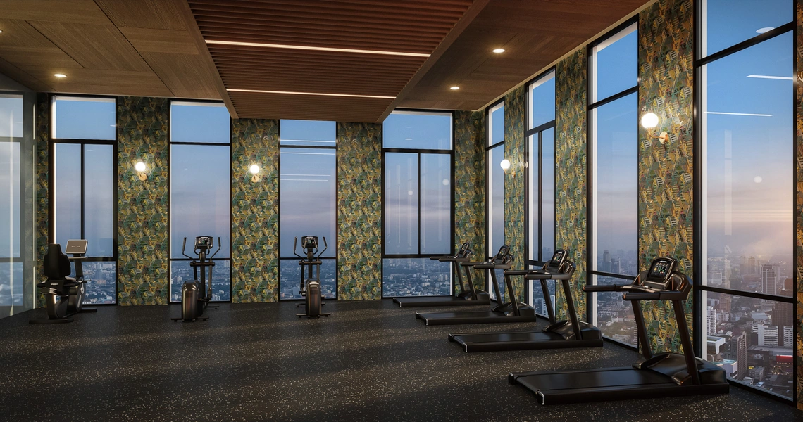 Noble Form Thonglor luxury high-rise - gym