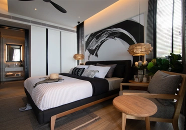 None Condominium on Phuket MGallery Residences MontAzure Lakeside bedroom