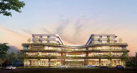 Preliminary design of Bumrungrad International Hospital Phuket