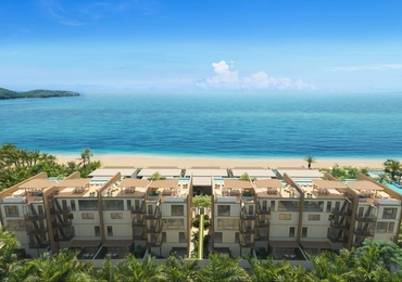 Banyan Tree Beach Residences Varuna - aerial sea view