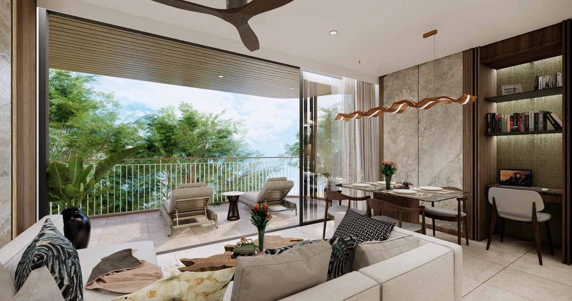Laguna Golf Residences Hibiscus -  Living room