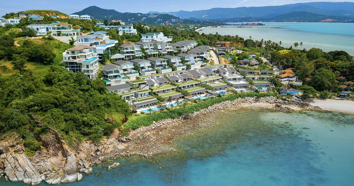 Samui Bayside - Luxury Villas in an Idyllic Beachside Setting  Area