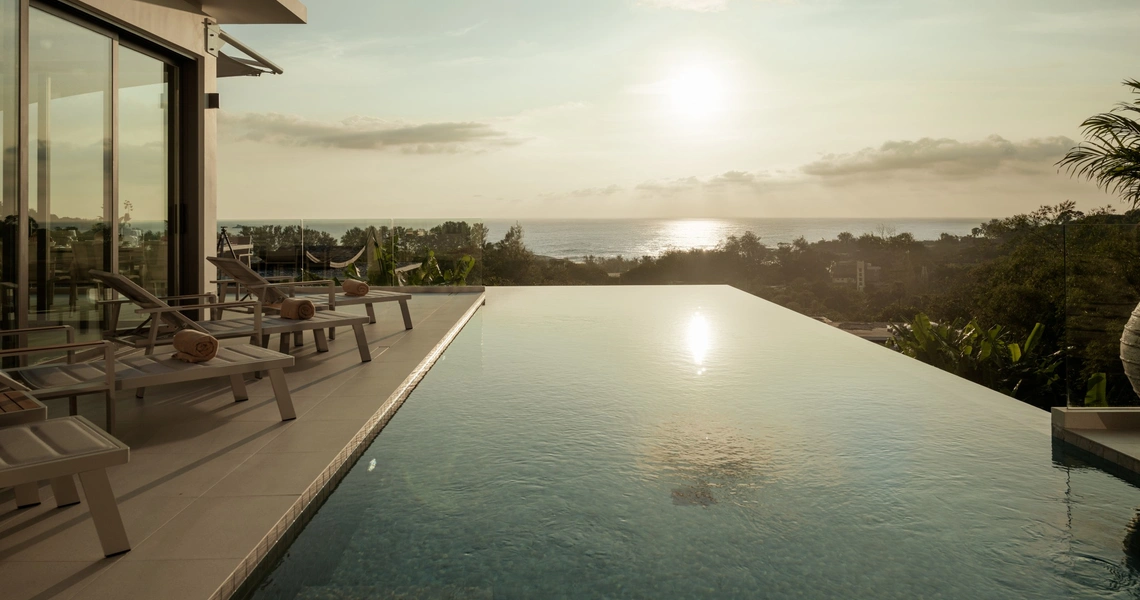 Vista del Mar Phuket - sea view at sunset