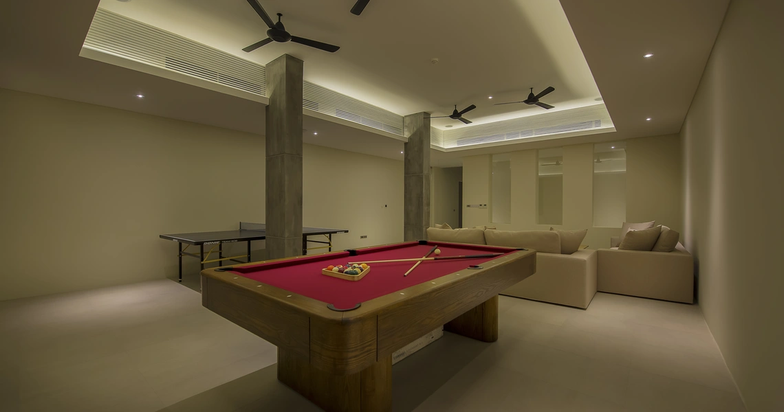 Luxury villas on Samui 6 Bedroom Pool Villa in Samujana game room