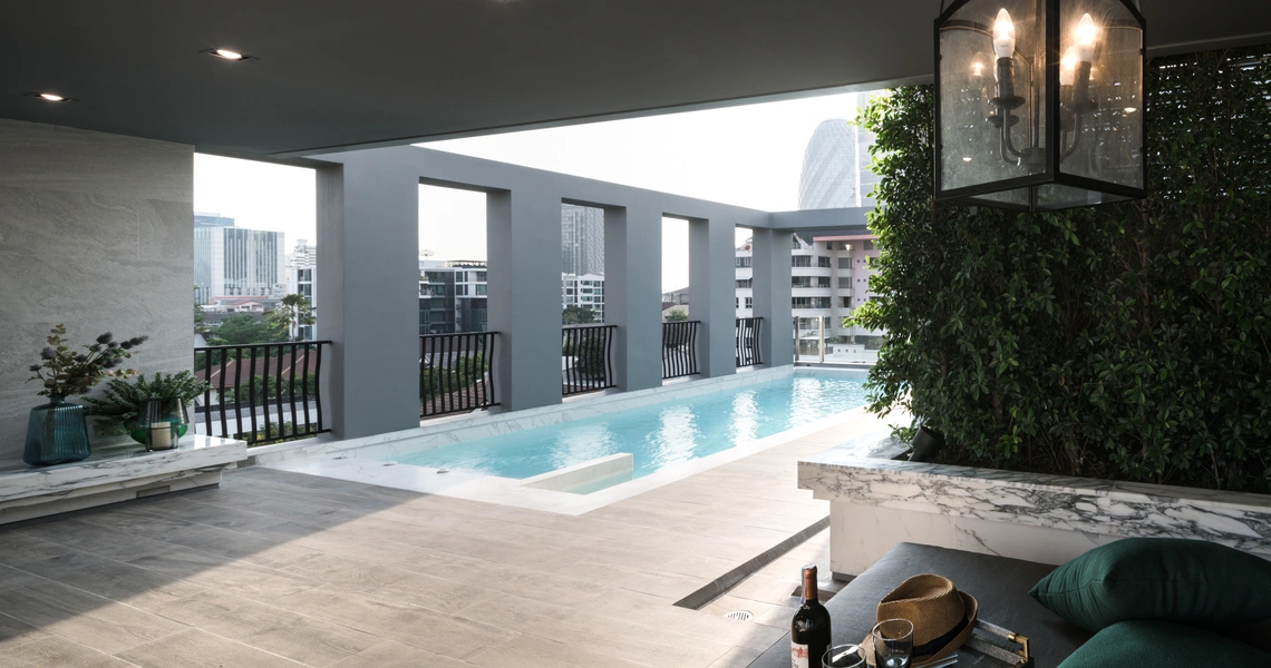 Malton Ari Bangkok Luxury Houses French Colonial Swimming Pool