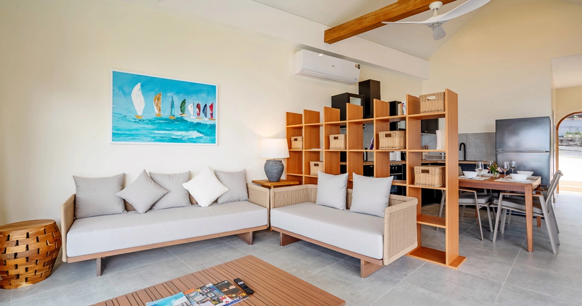 Indu Cocoon living room with sofa