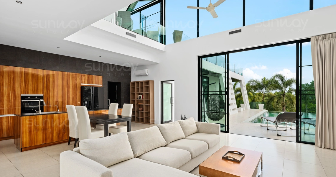 Vista Del Mare- Living area