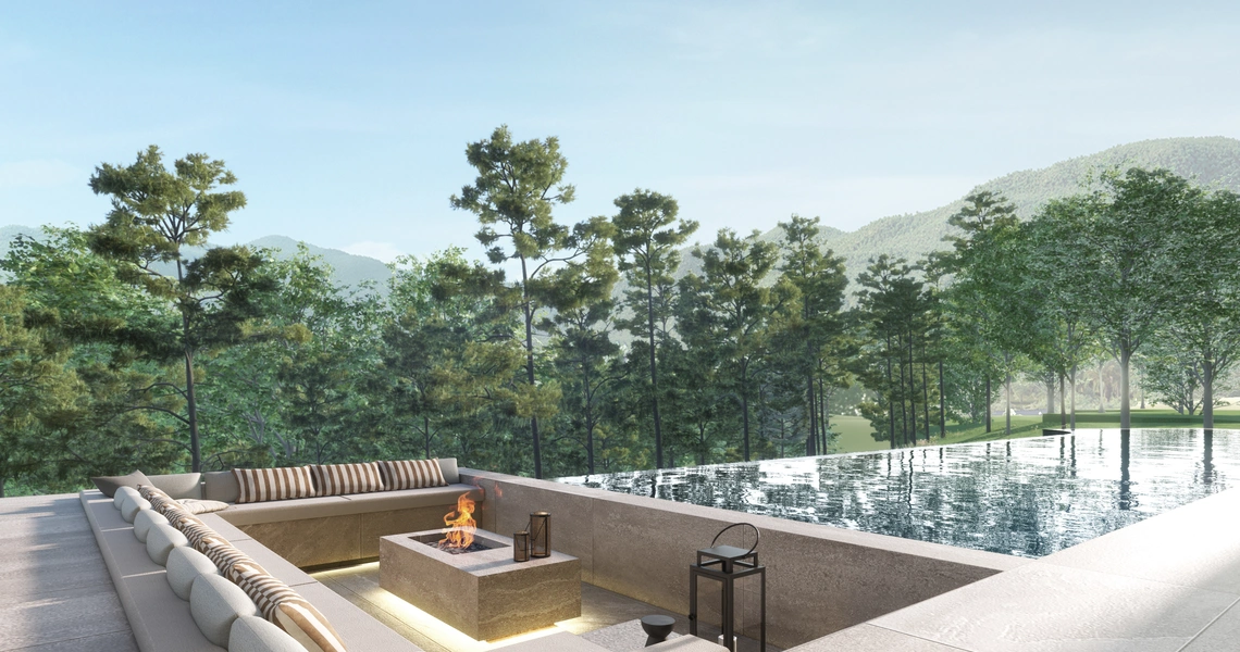 Anann Villas - outdoor living area