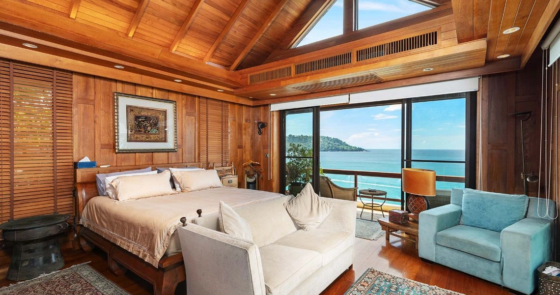 Ocean Front Villa - Bedroom