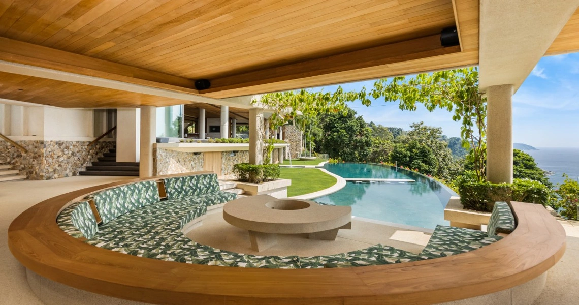 Villa Cascade  Kamala Headland - Outdoor relaxing area