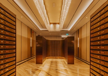 None Hyde Heritage Thonglor Bangkok luxury condo - mail room