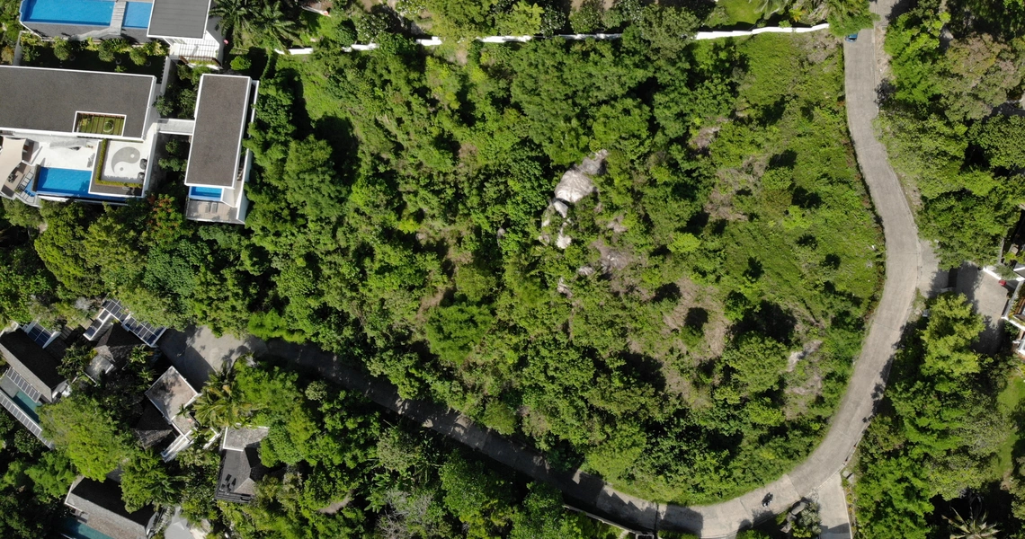 Land - Plot C at Cape Amarin - Above view