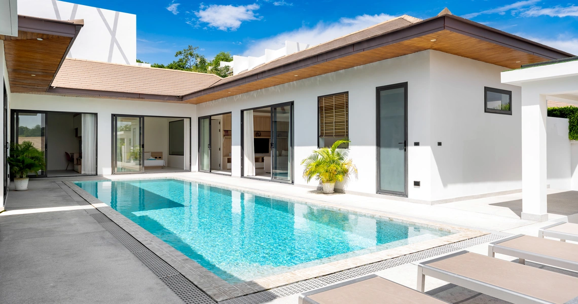 Hideway Villa Samui - pool and main living pavillion