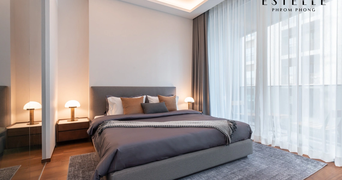 The Estelle Phrom Phong Luxury Bangkok Condo - Bedroom