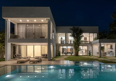 Laguna Homes - external night