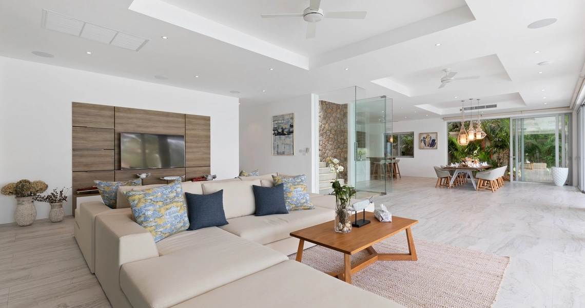 None Villa Blue Amber-  Living area