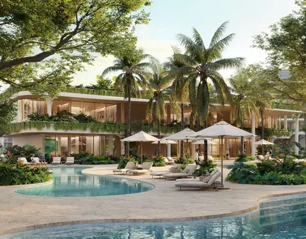 Lake Residences - pool with deck