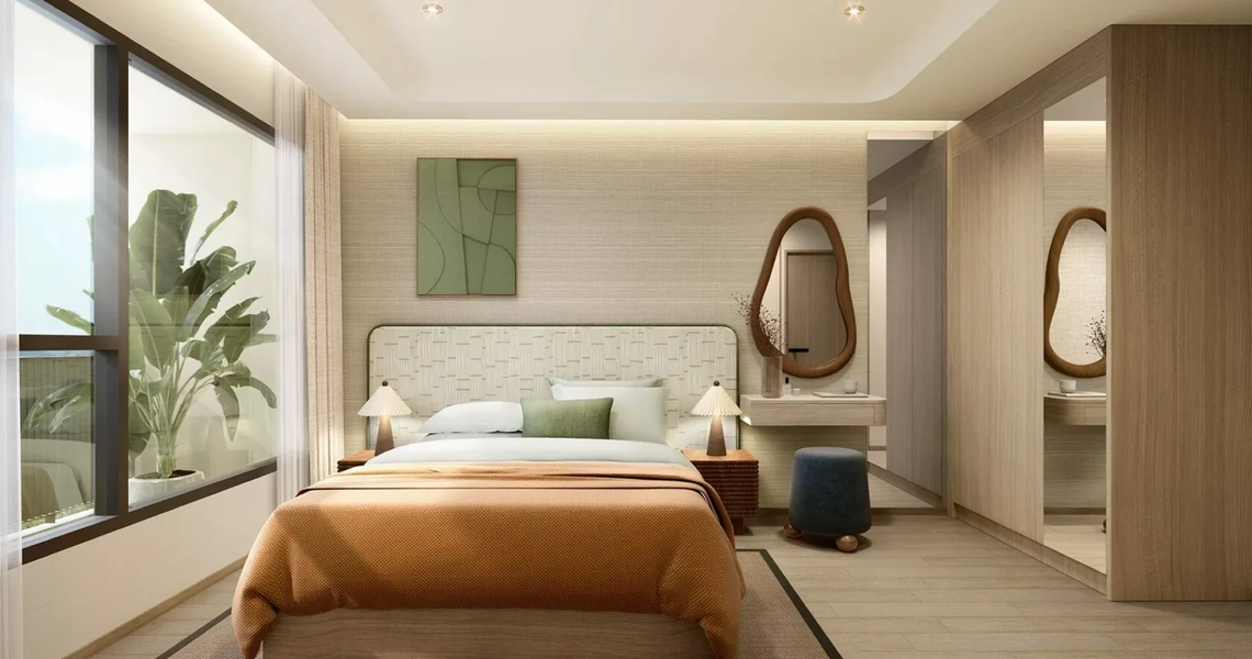 SO Lagoon Cherngtalay bedroom