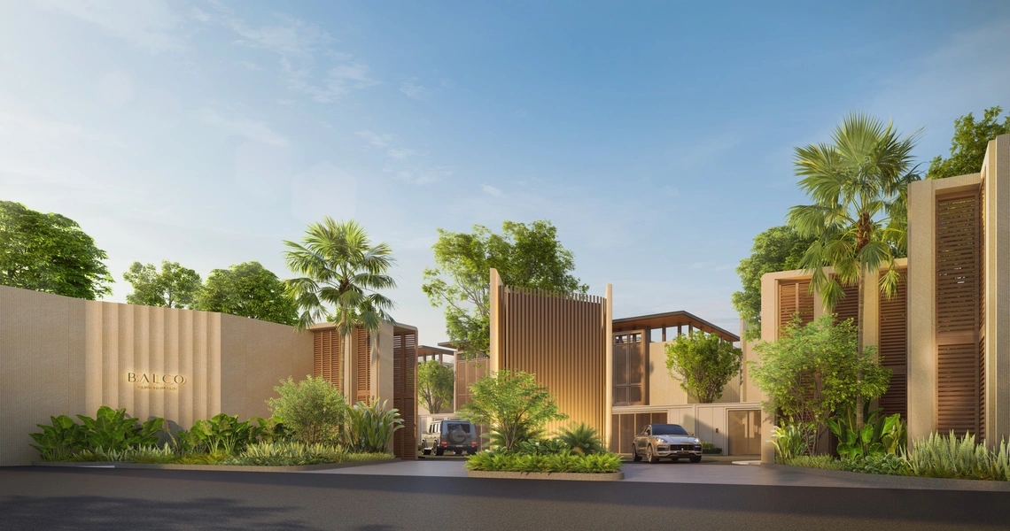 None Balco Phuket luxury villas - project grand entrance