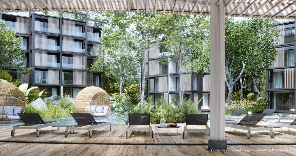 Condominium on Phuket MGallery Residences MontAzure Lakeside exterior