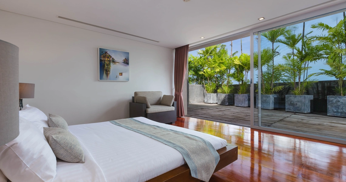 None Stunning sea view villa in an exclusive Surin Beach - Bedroom