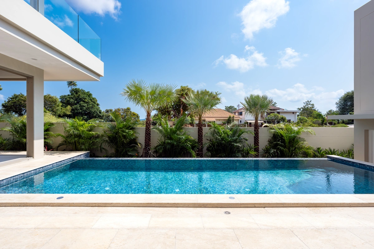 Ocean Villa Chaweng pool and view