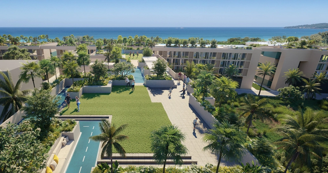 Condominium on Phuket Laguna Beachside exterior