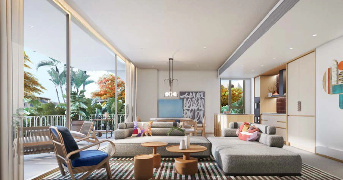 The Standard Residence Phuket Bang Tao - Living area