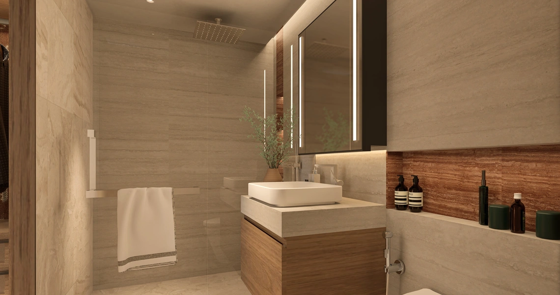 Banyan Tree Beach Residences Varuna - toilet