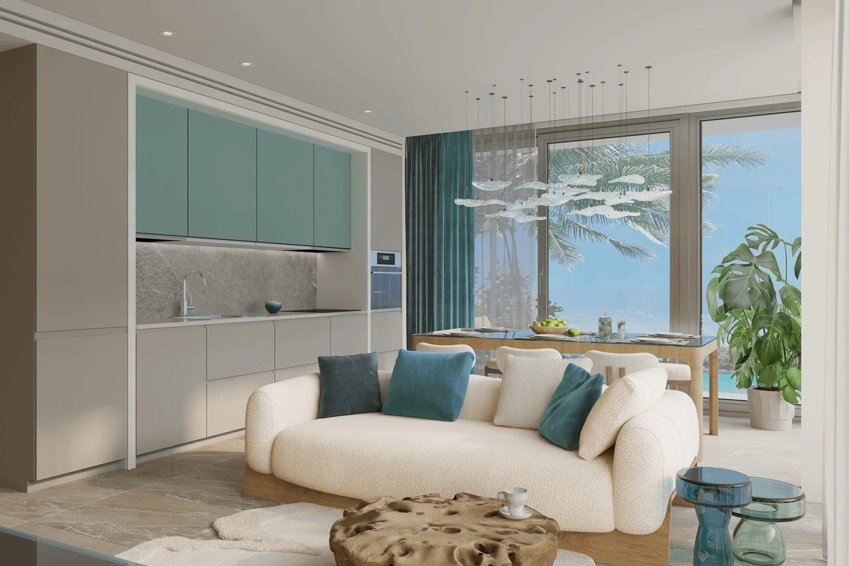 Lake Residences - living room