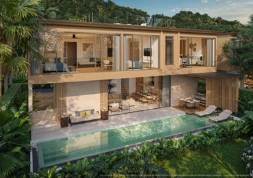 NATURALE Kamala exterior of pool and villa