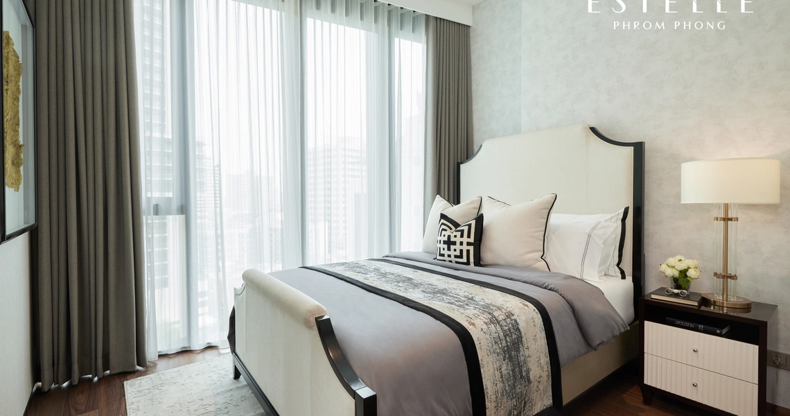 The Estelle Phrom Phong Luxury Bangkok Condo - Bedroom