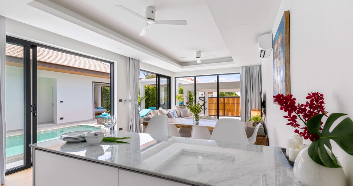 Villa Blue Horizon on koh Samui - Kitchen