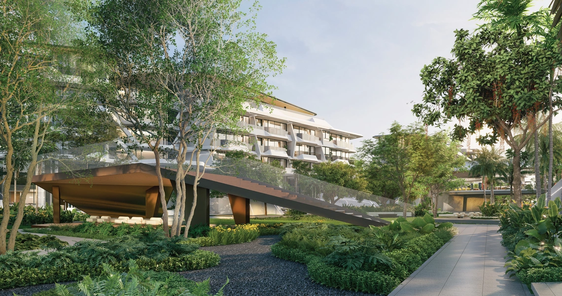 Botanica Hythe luxury condo - Common area