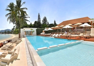 None Luxury apartments on Samui Chi Residence swimming pool