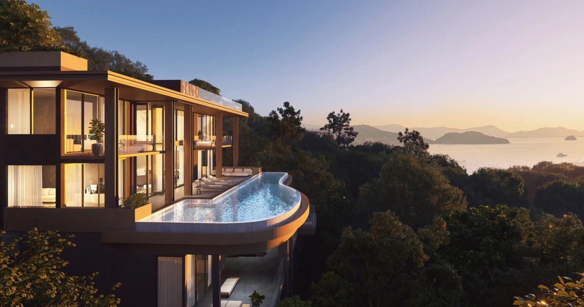 The Sky Series Collection at Sri Panwa Villa Land Scape