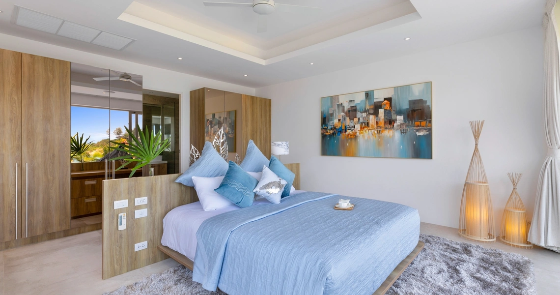 None Villa Blue Amber-  Bedroom