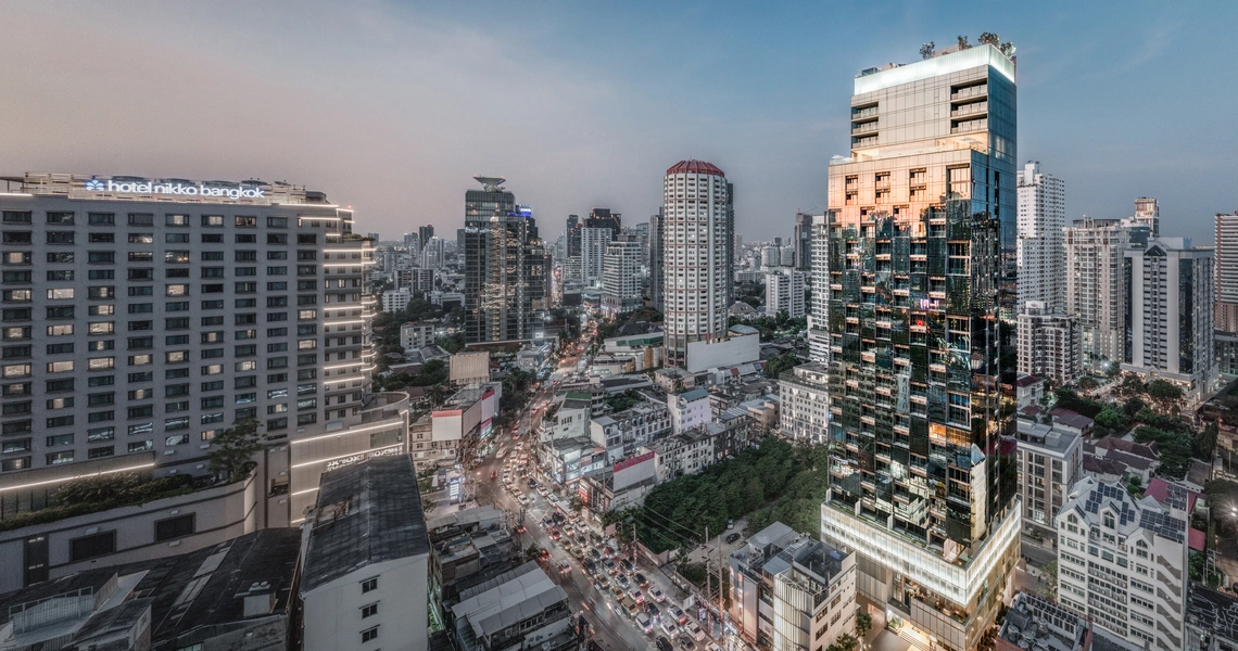 The Strand Thonglor Condo in Bangkok Exterior Hero Shot