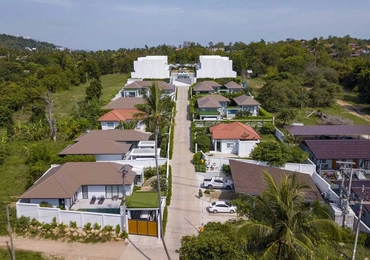None Villa Paradise – Bird's-eye view