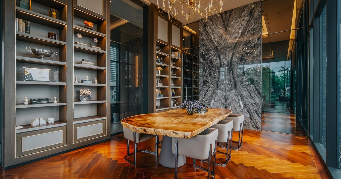 Hyde Heritage Thonglor Bangkok luxury condo - library