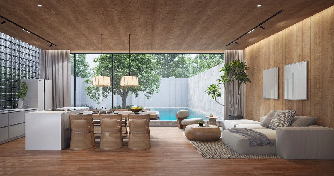 Mono Oxygen Bangtao - Living  Area