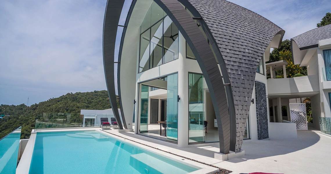 None Luxury villas on Samui Sky Dream Villa swimming pool