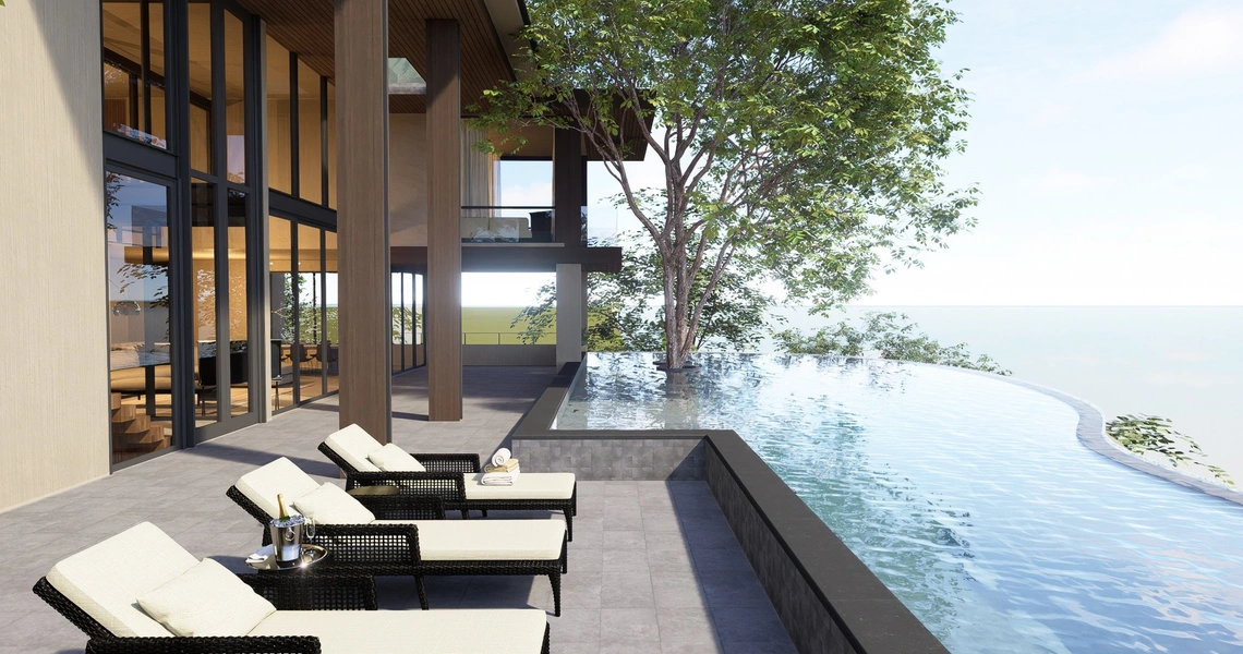 The Sky Series Collection at Sri Panwa Villa Land Scape